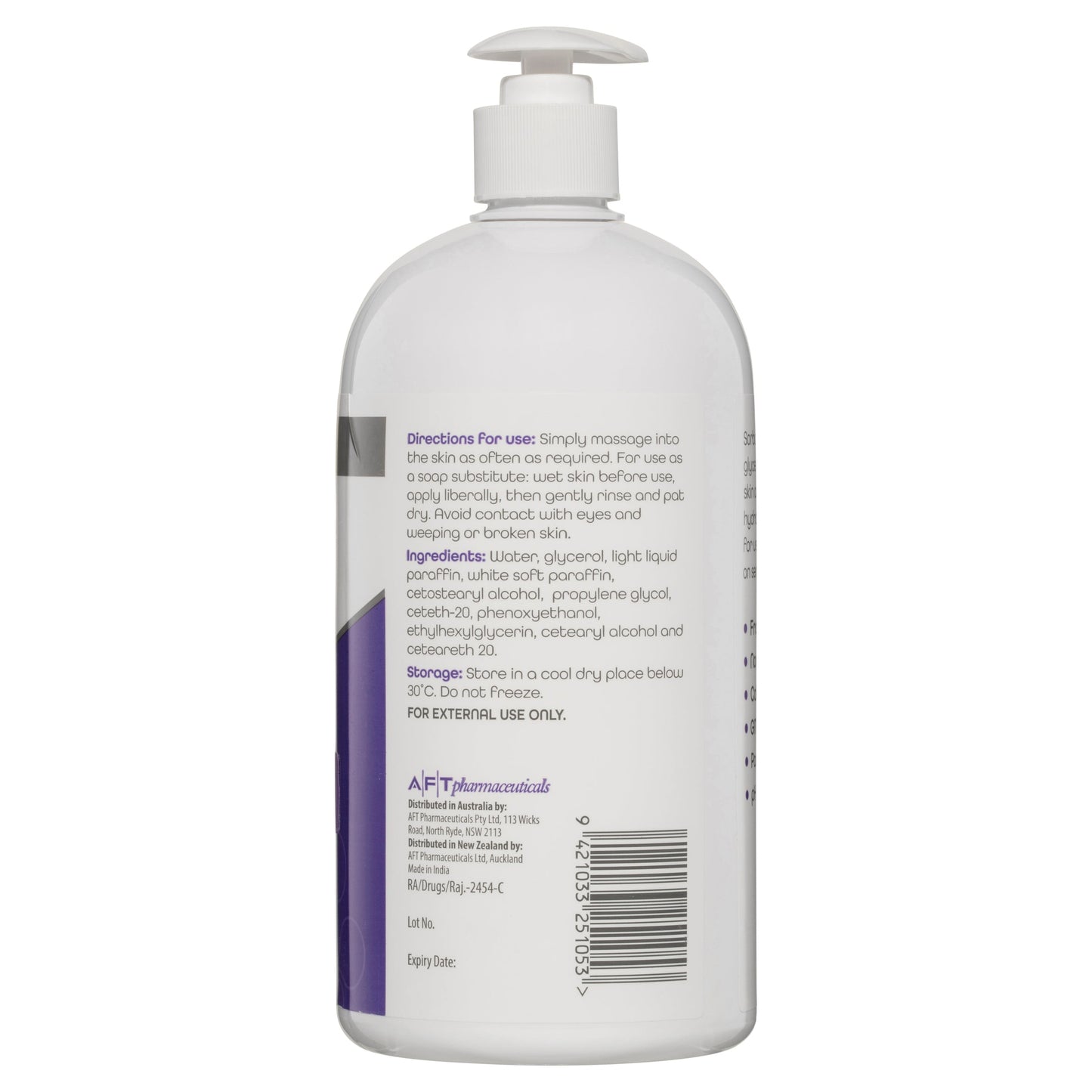Topiderm Sorbolene Cream 950ml Pump Bottle - Cutprice Online