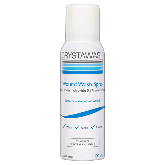 Crystawash Wound Wash Spray 100ml - Cutprice Online