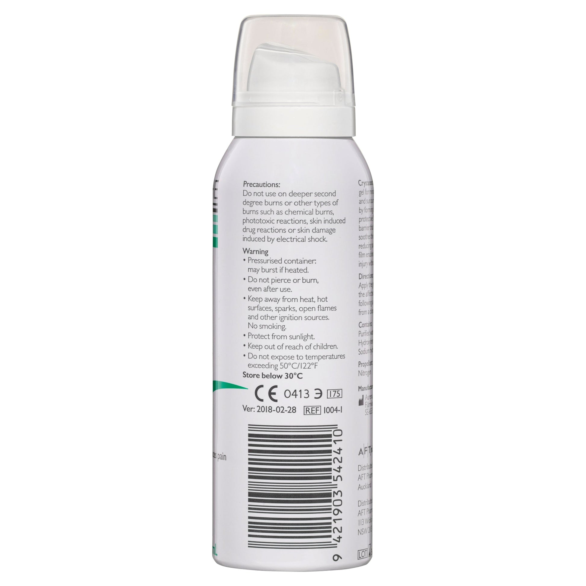 CRYSTASOOTHE BURN GEL 1% 100ML - Cutprice Online