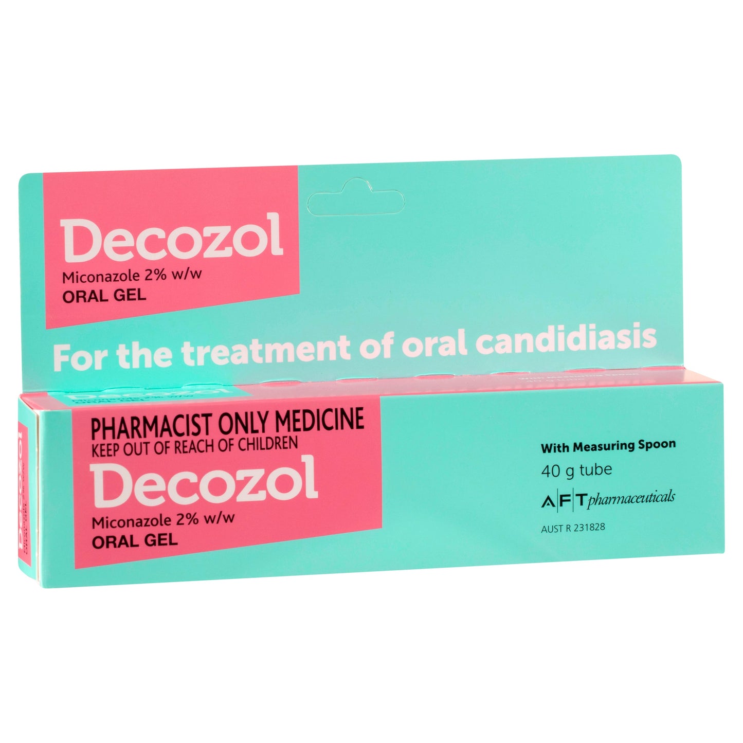 Decozol Oral Gel 40g Generic for Daktarin Oral Gel