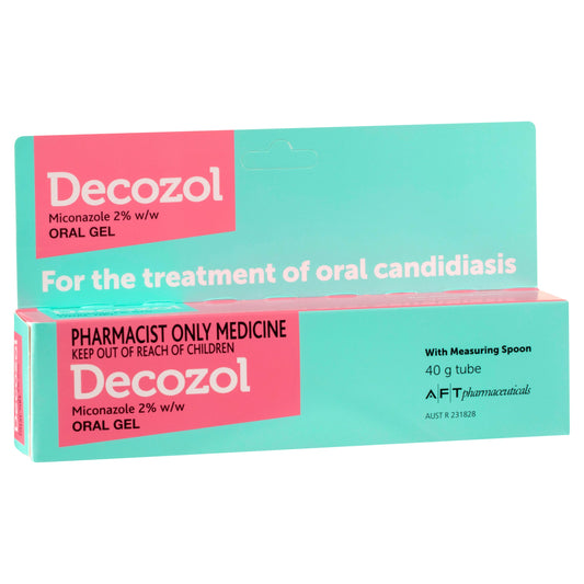 Decozol Oral Gel 40g Generic for Daktarin Oral Gel