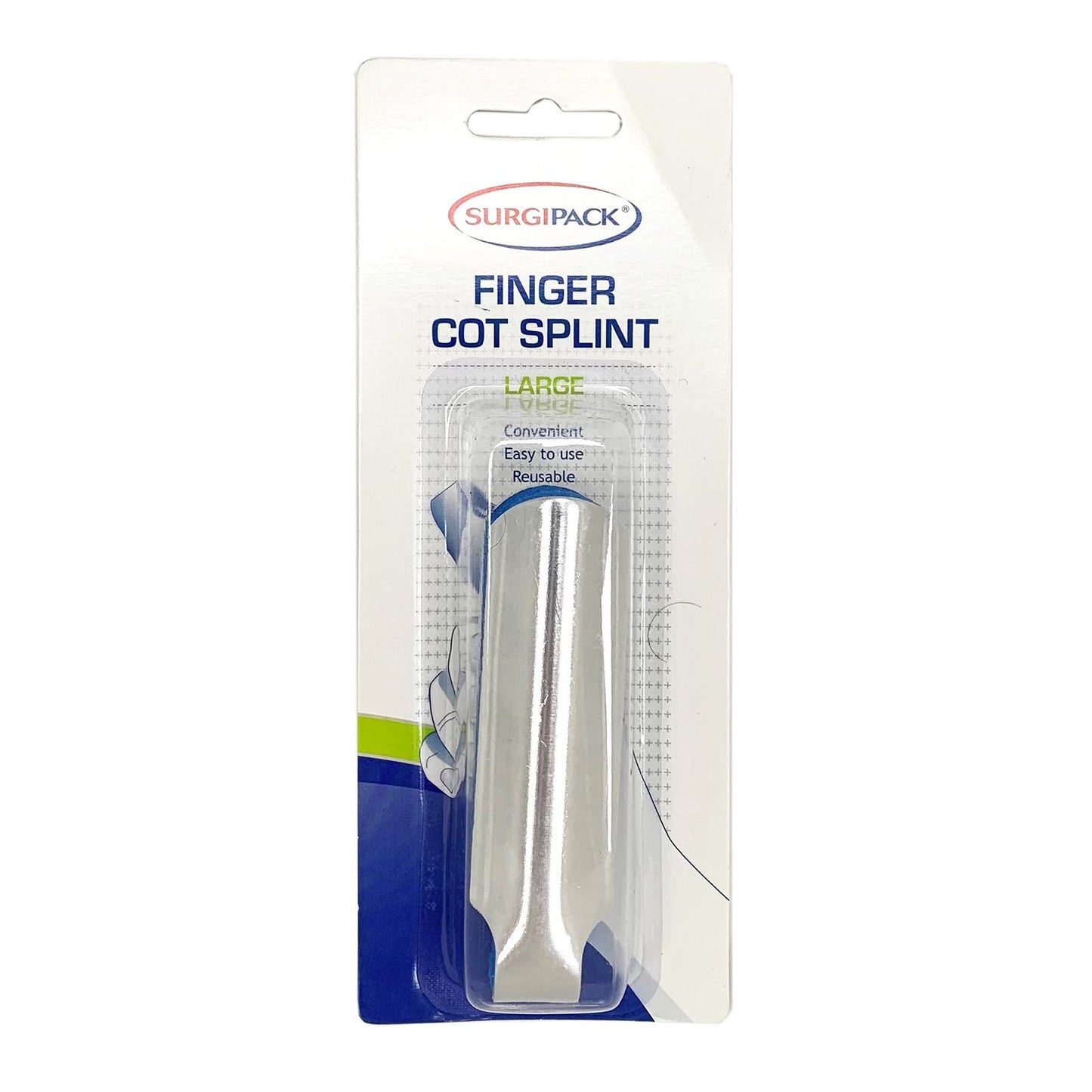 SurgiPack 6477 Finger Cot Splint  Large - Cutprice Online