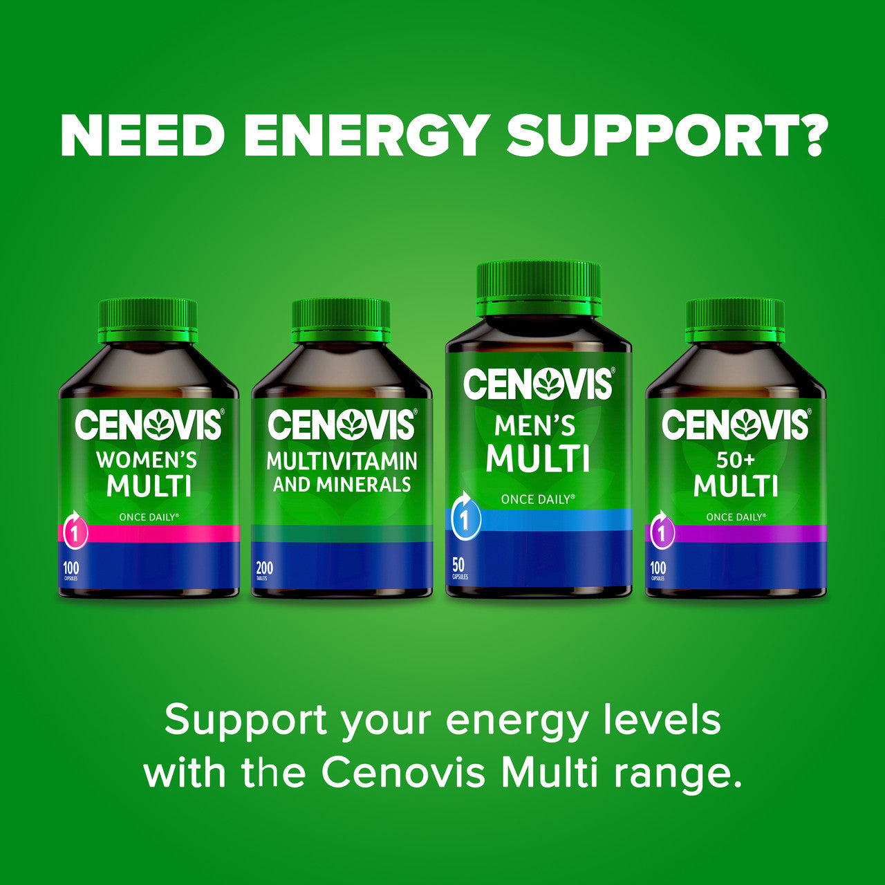 Cenovis Men’s Multi 50 Capsules - Cutprice Online