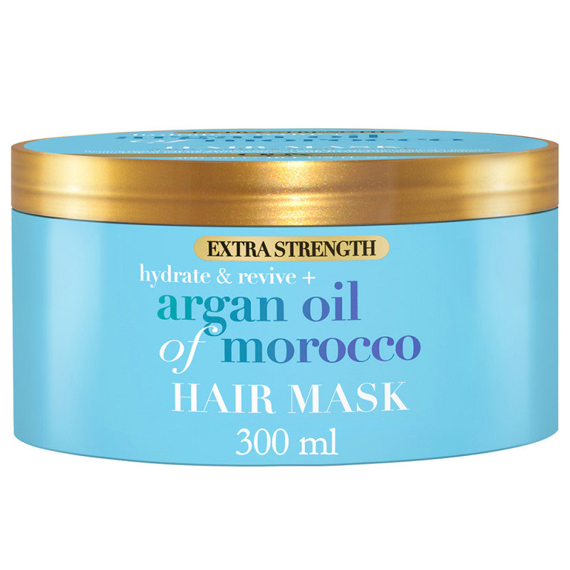 OGX Extra Strength Hydrate & Repair + Shine Argan Oil of Morocco Hair Mask For Damaged Hair 300mL - Cutprice Online