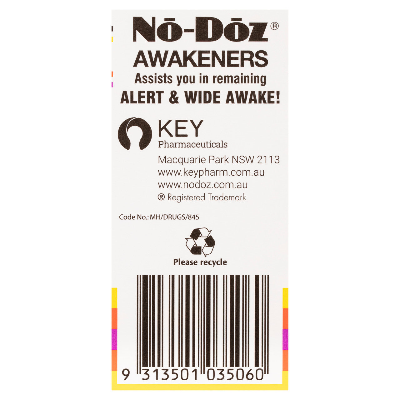 No Doz 100 Tablets - Cutprice Online