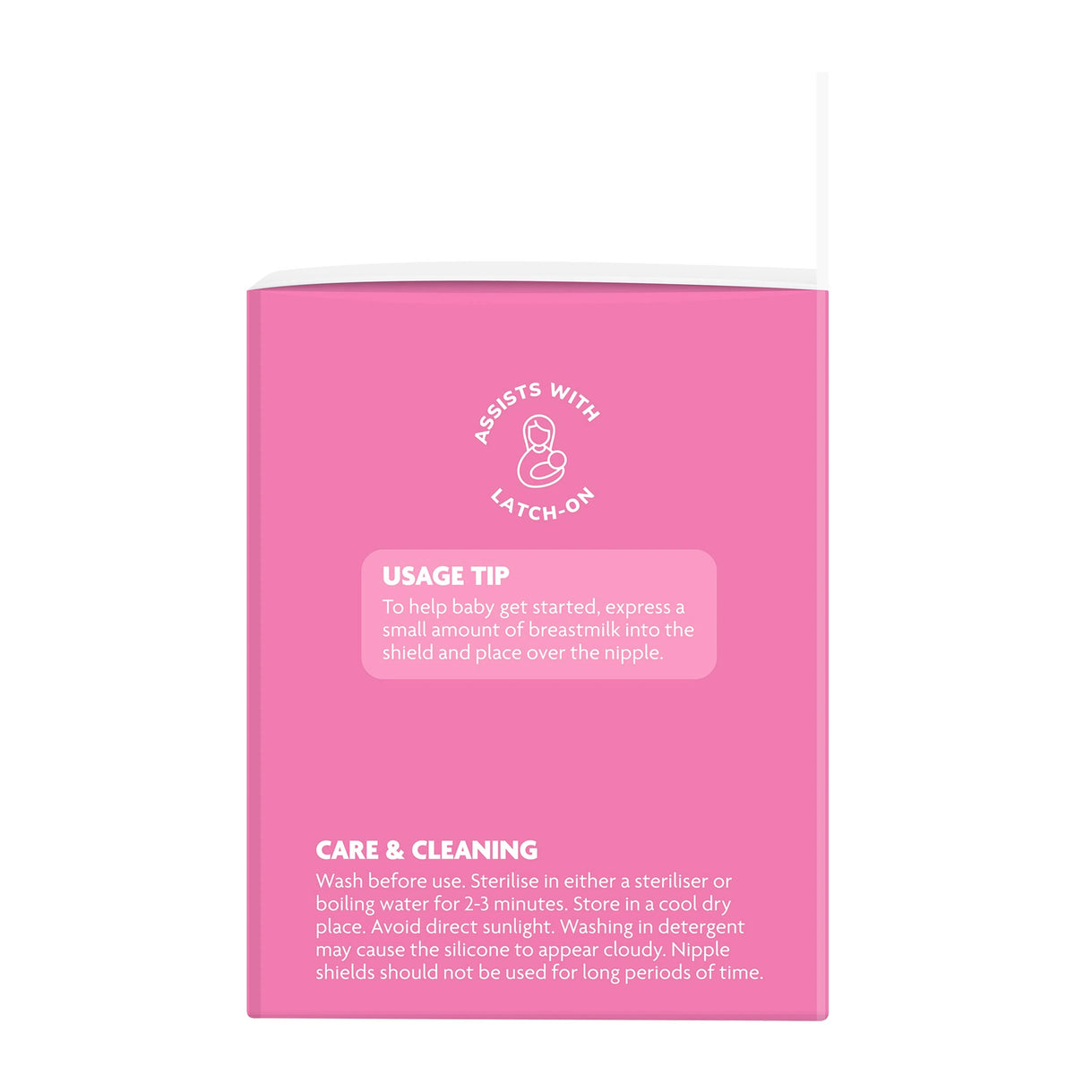 New Beginnings Silicone Nipple Shields 2 Pack
