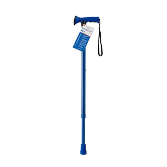 SurgiPack Walking Stick Adjustable Aluminium Blue (1285) - Cutprice Online