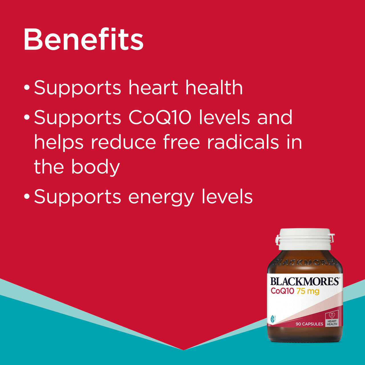 Blackmores COQ10 75mg 90 Capsules - Cutprice Online