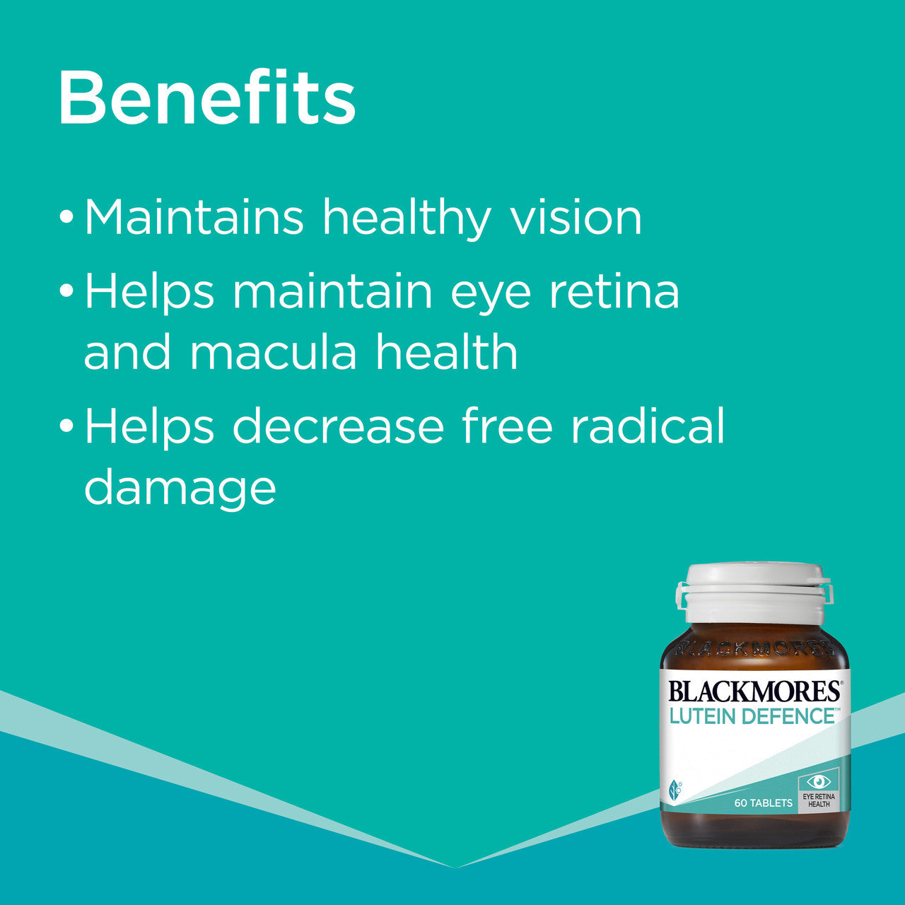 Blackmores Lutein Vision Advanced 60 Tablets - Cutprice Online