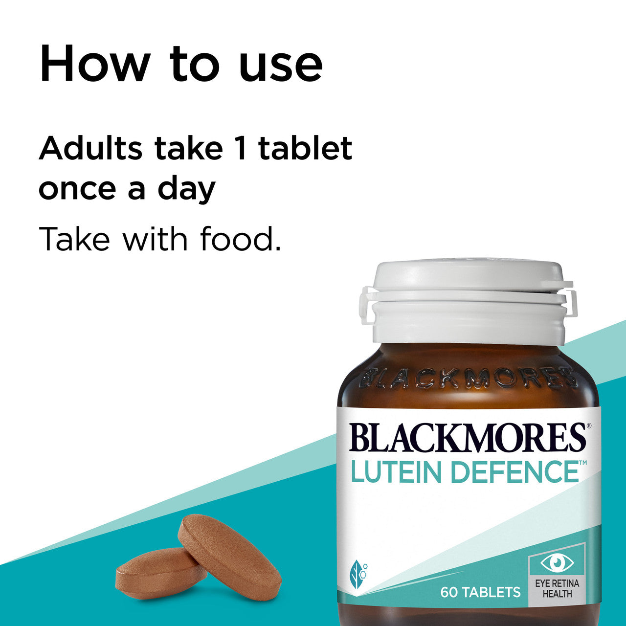 Blackmores Lutein Vision Advanced 60 Tablets - Cutprice Online