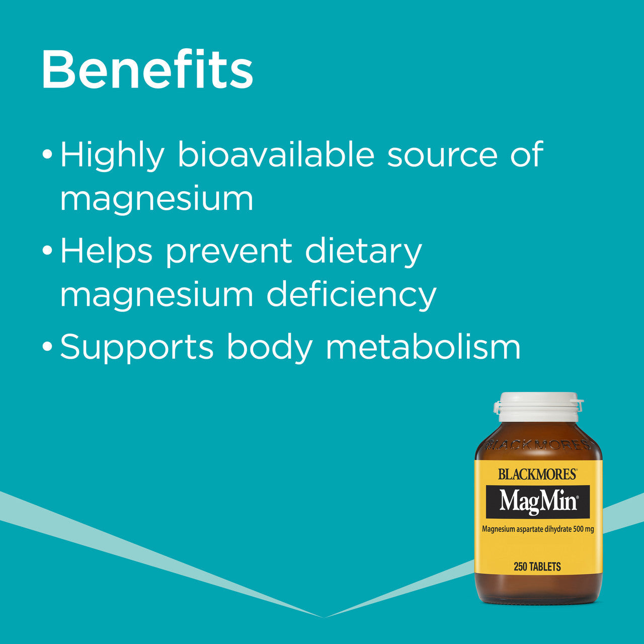 Blackmores Magmin 500mg 250 Tablets - Cutprice Online