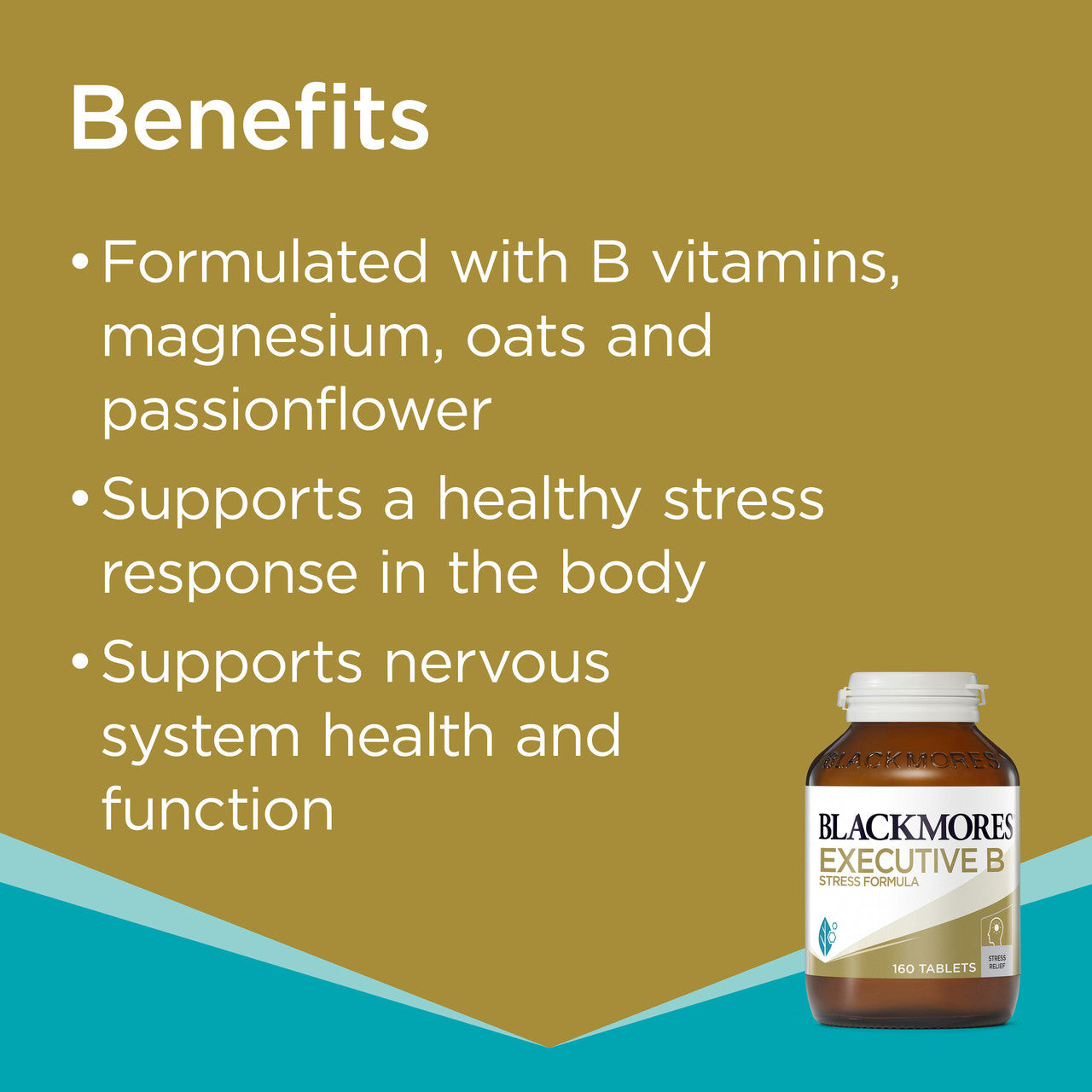 Blackmores Executive B Stress Formula160 Tablets - Cutprice Online