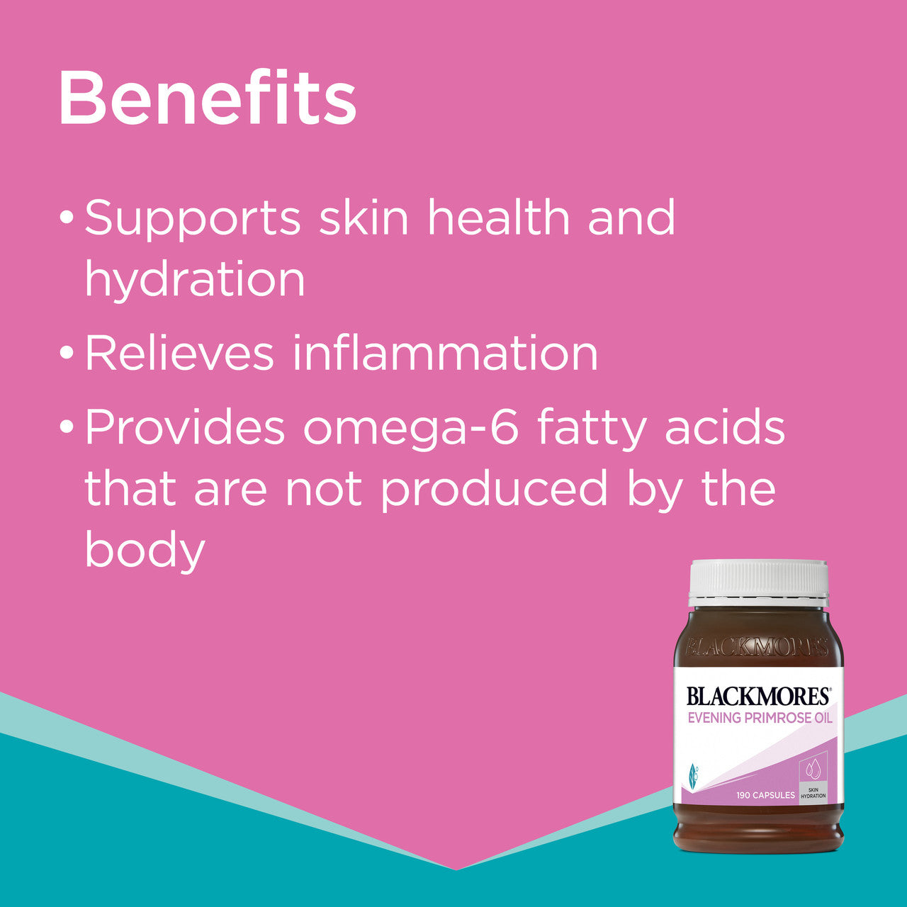 Blackmores Evening Primrose Oil 190 Capsules - Cutprice Online