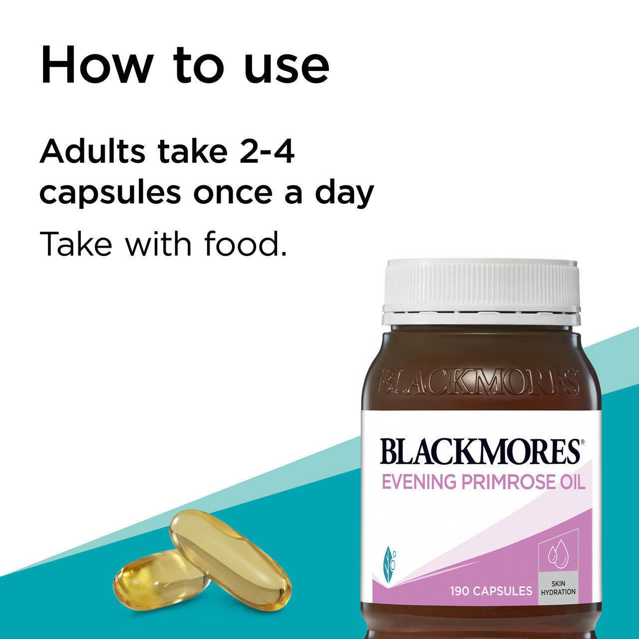 Blackmores Evening Primrose Oil 190 Capsules - Cutprice Online