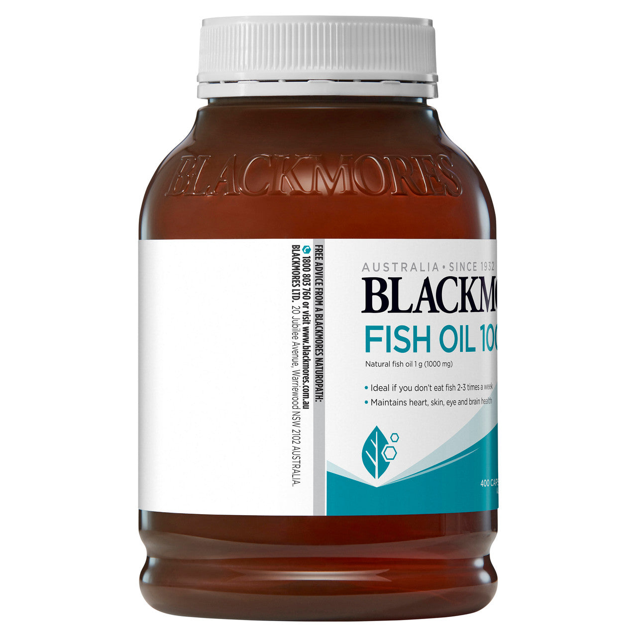 Blackmores Odourless Fish Oil 1000mg 400 Capsules - Cutprice Online