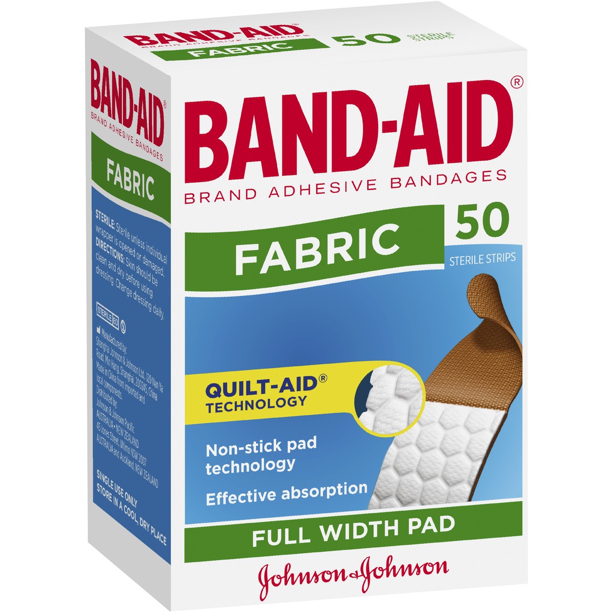 Band-aid Fabric Strips 50 Pack - Cutprice Online