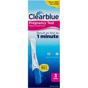 Clearblue Rapid Detection Pregnancy Test 3 Pack - Cutprice Online