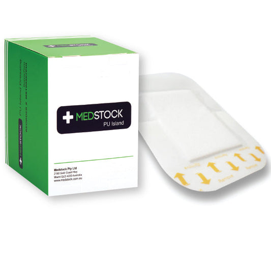 Medstock Tranparent Island Dressing 10cm x 12cm (Box of 50) - Cutprice Online