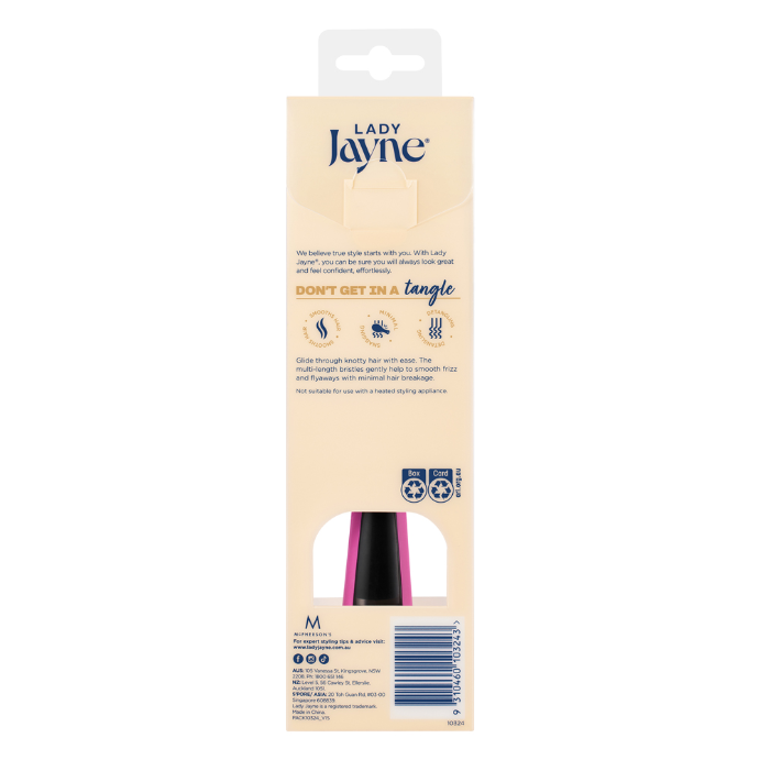 Lady Jayne Tangle Pro Detangling Brush