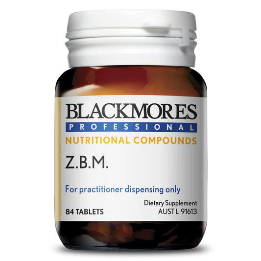 Blackmores Professional Nutritional Compounds Z.B.M Tablets 84 BLACKMORES