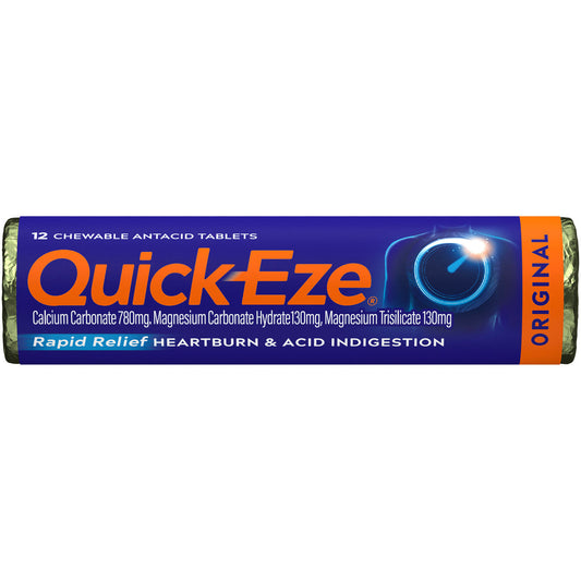Quickeze Heartburn & Acid Indigestion Regular 25g - Cutprice Online