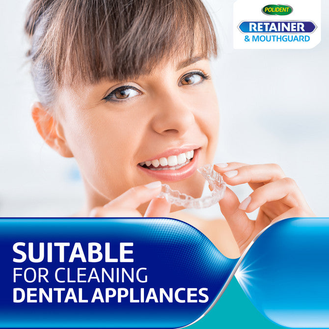 Polident Retainer and Mouthguard Cleanser 36 Tablets - Cutprice Online