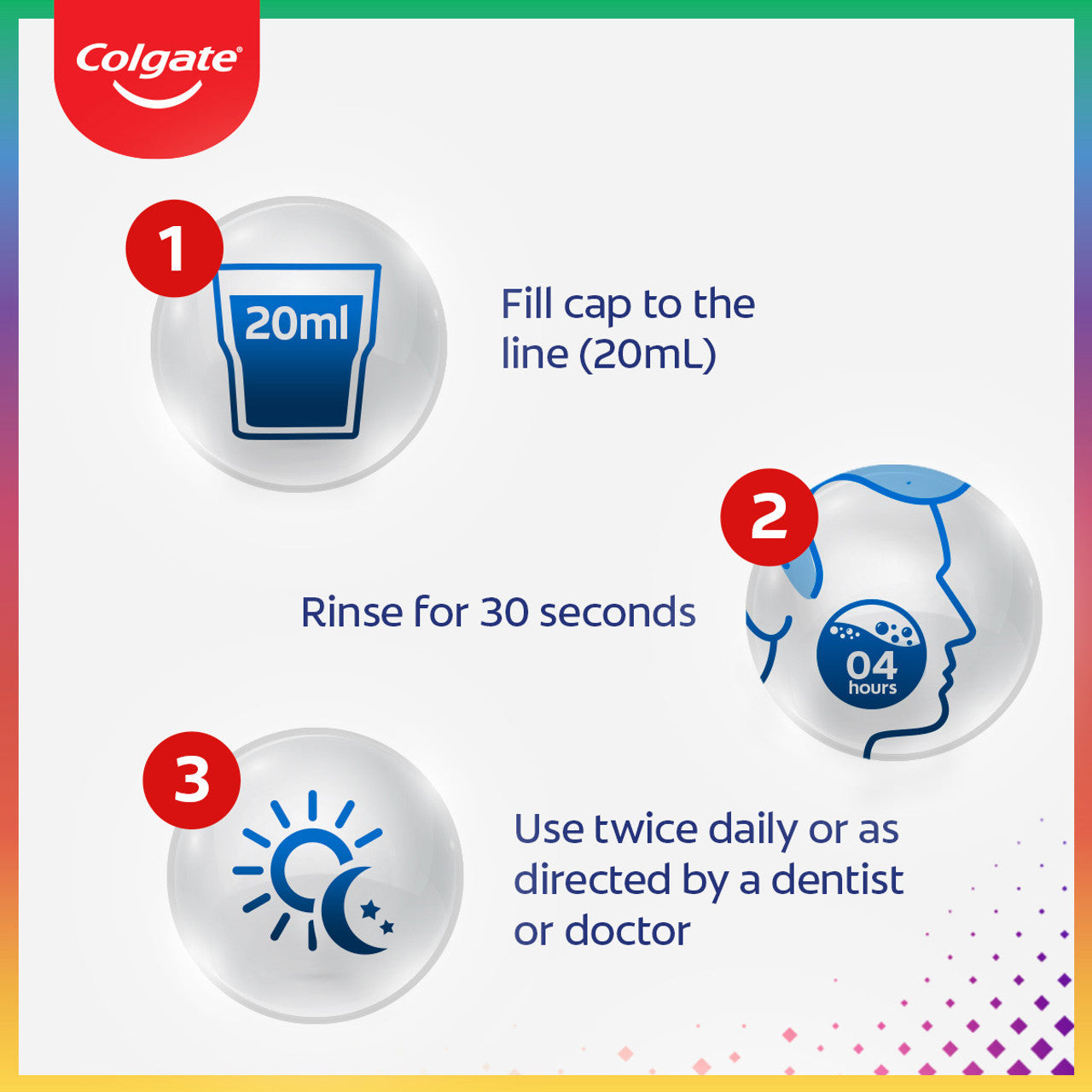Colgate Mouthwash Total Plaque Release Clear Mint 500ml - Cutprice Online