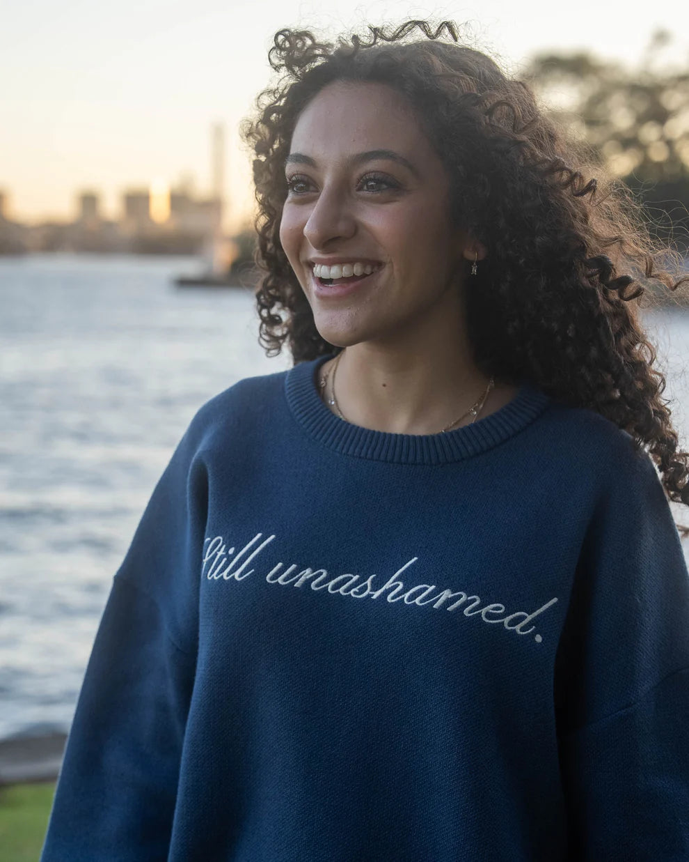 GOSPEL APPAREL - STILL UNASHAMED SWEATER - NAVY (XX-LARGE) - Cutprice Online