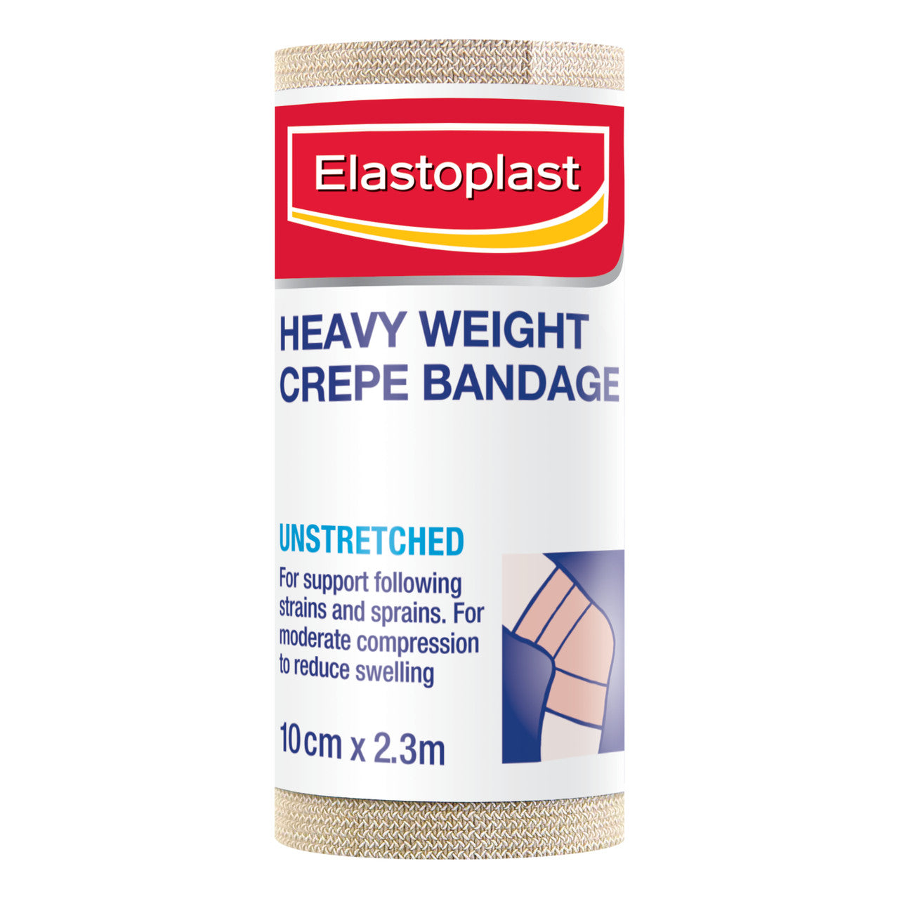 Elastocrepe 46019 Heavy Weight Crepe Bandage 10cm x 2.3m - Cutprice Online