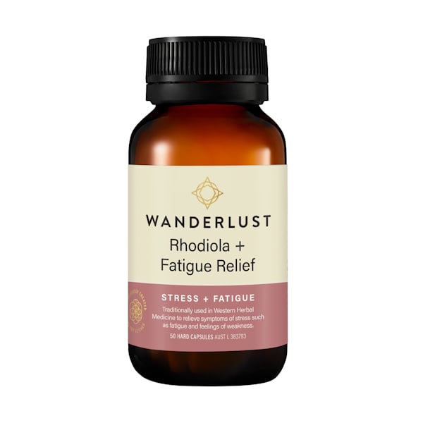 Wanderlust Rhodiola + Fatigue Relief Cap 50