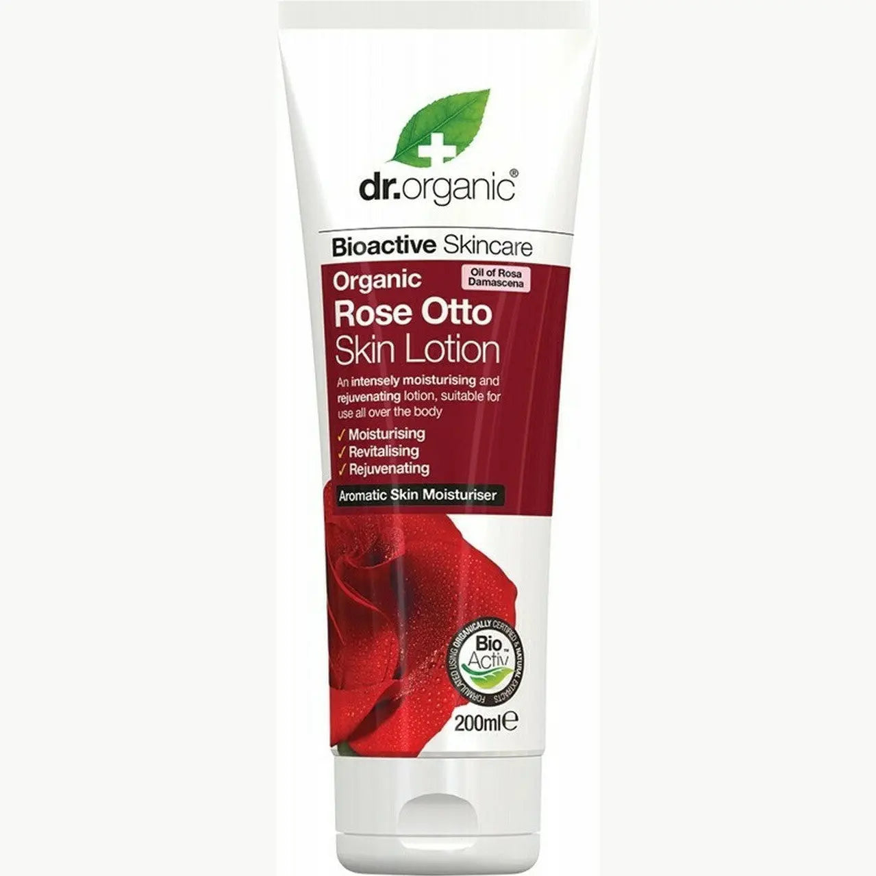 DR ORGANIC Skin Lotion Organic Rose Otto 200ml DR ORGANIC