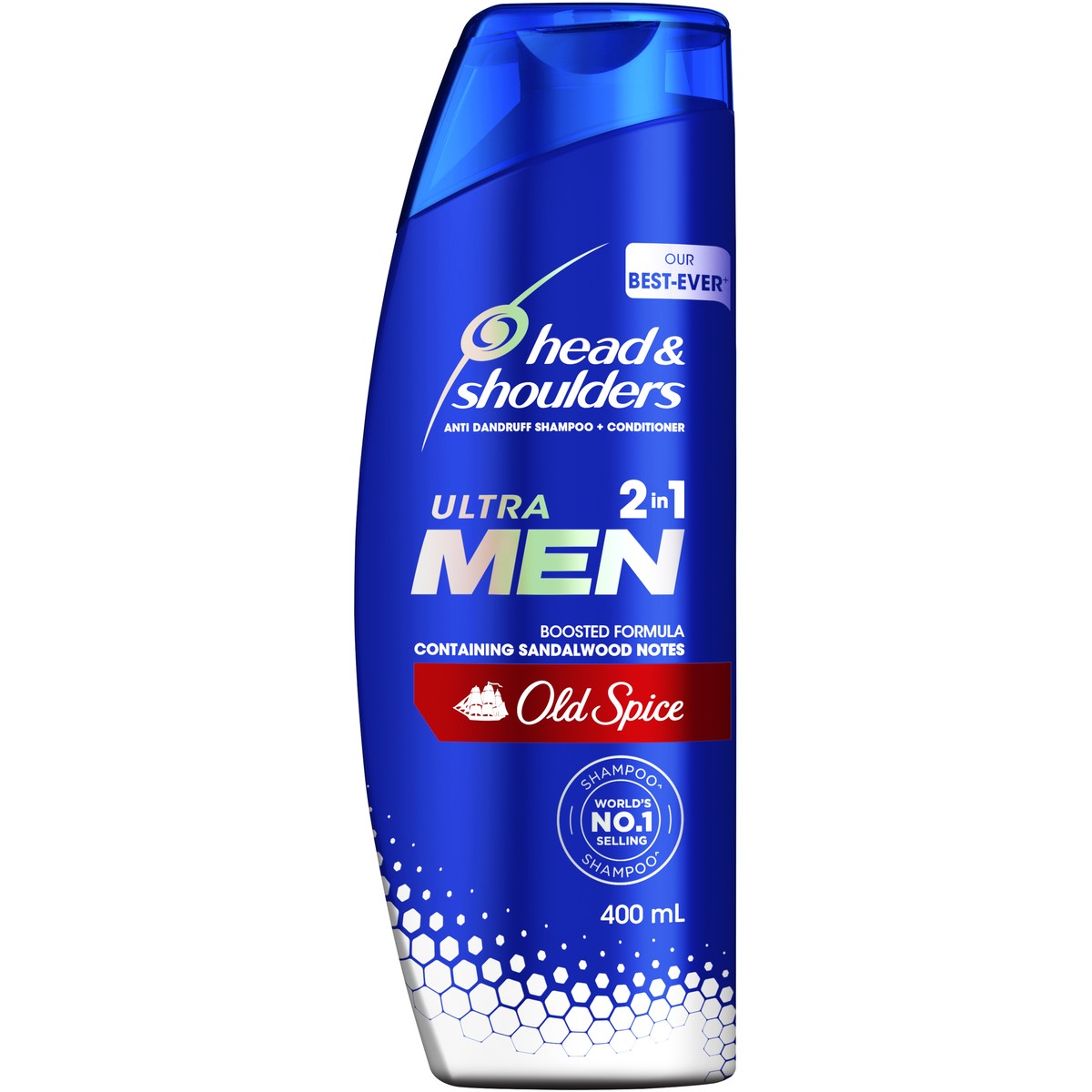 Head & Shoulders Ultra Men 2in1 Old Spice Anti Dandruff Shampoo + Conditioner 400ml - Cutprice Online