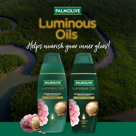 Palmolive Luminous Oils Moroccan Argan Oil & Camellia Protect Shampoo 350ml - Cutprice Online