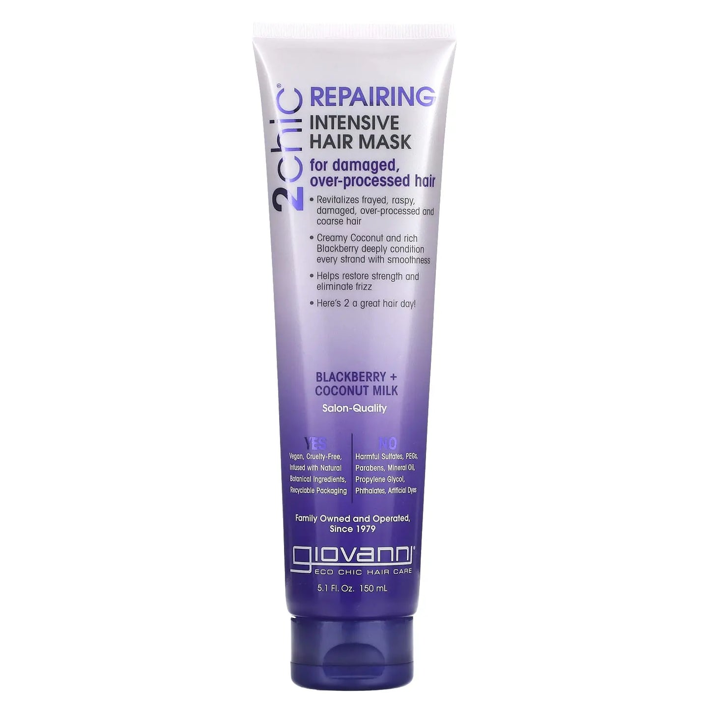 Giovanni Intensive Hair Mask - 2chic Repairing (Damaged Hair) 150ml GIOVANNI