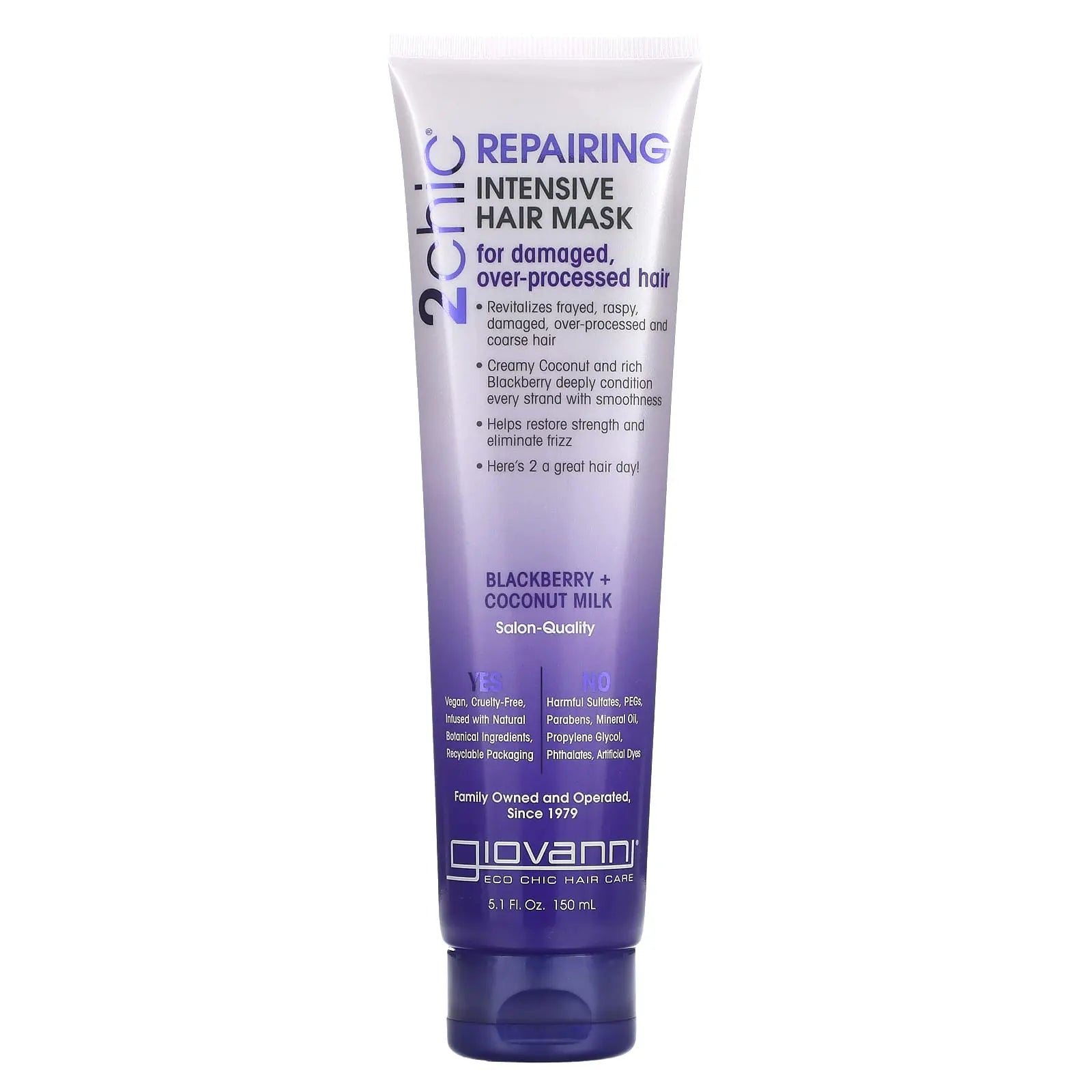 Giovanni Intensive Hair Mask - 2chic Repairing (Damaged Hair) 150ml GIOVANNI