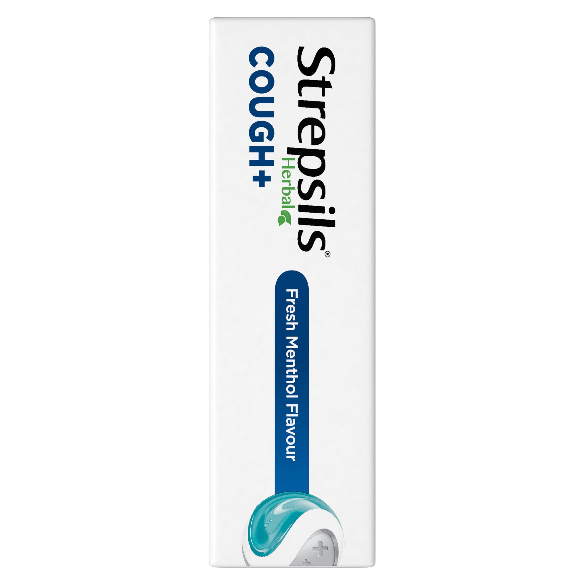 Strepsils Herbal Cough + Lozenges Fresh Menthol 16PK