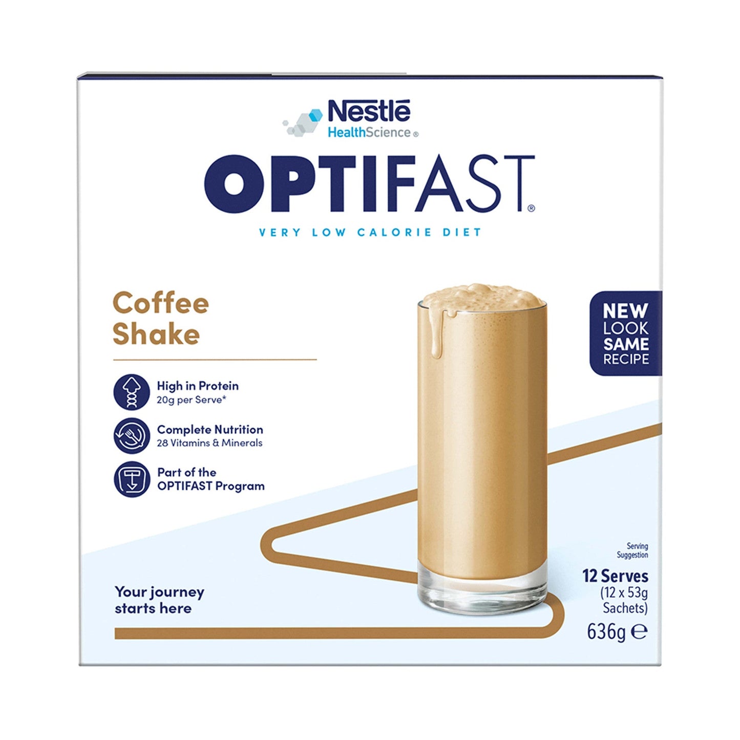 Optifast VLCD Shake Coffee 12 x 53g - Cutprice Online