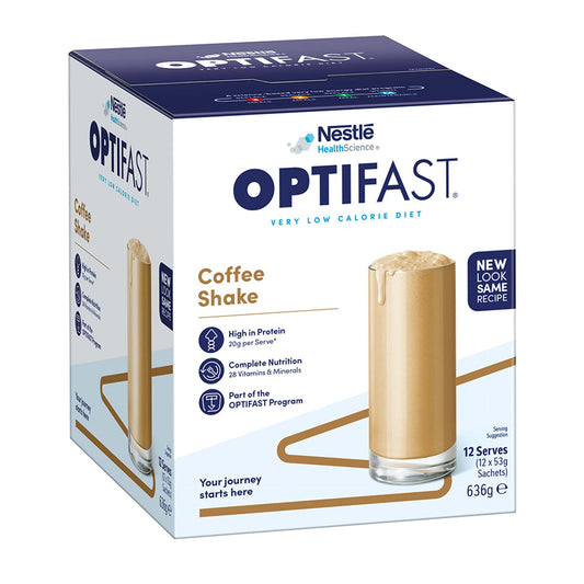 Optifast VLCD Shake Coffee 12 x 53g - Cutprice Online