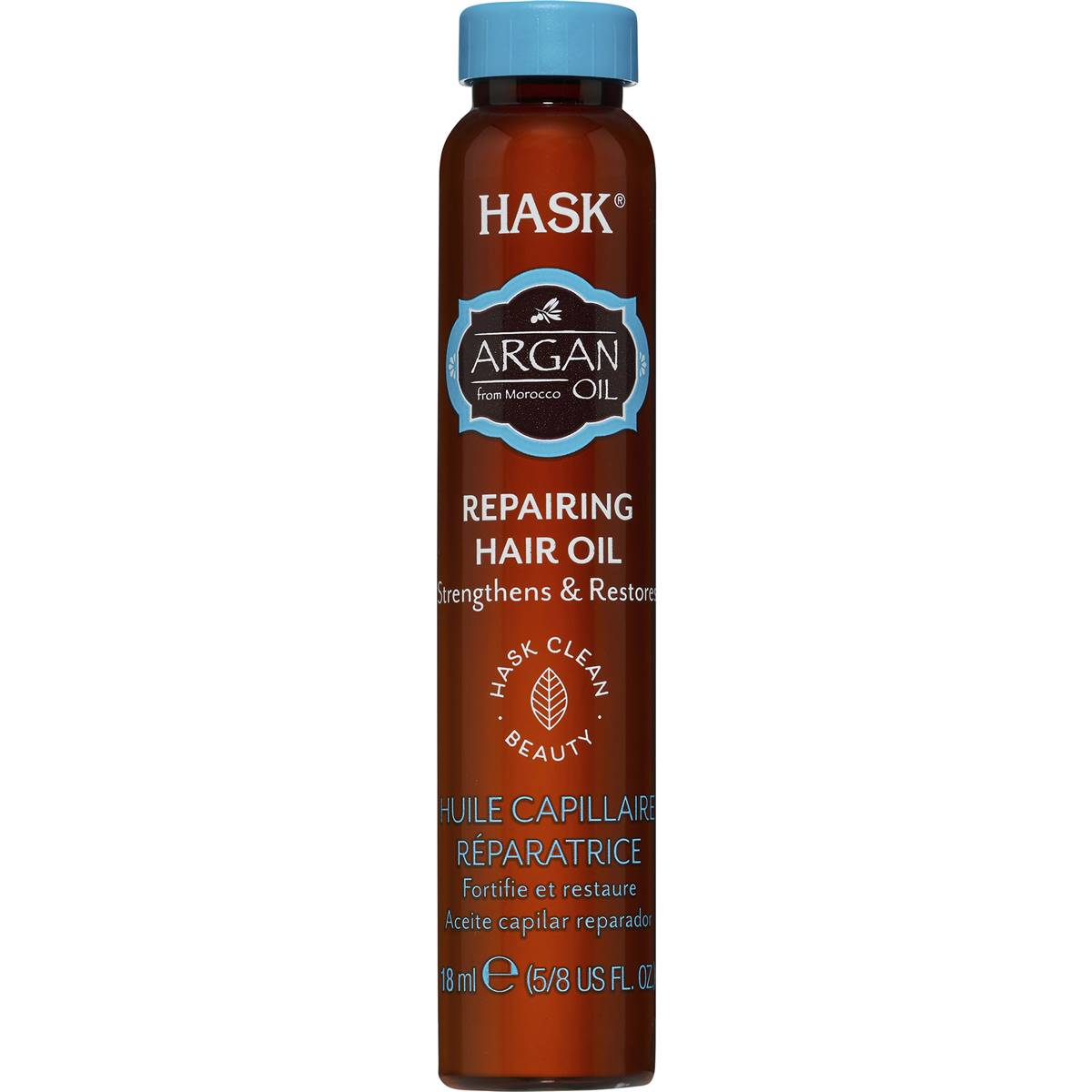 Hask Repairing Hair ARGAN Oil VIAL 18ml - Cutprice Online