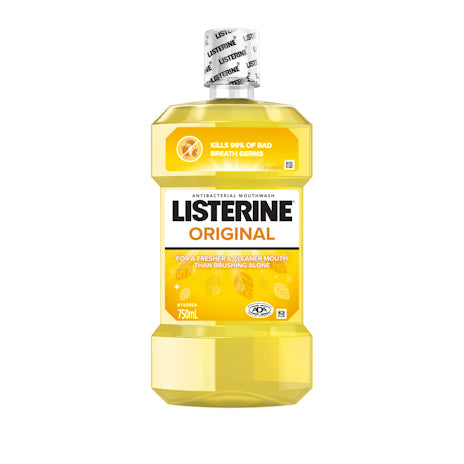 LISTERINE ORIGINAL Mouthwash 750ML - Cutprice Online