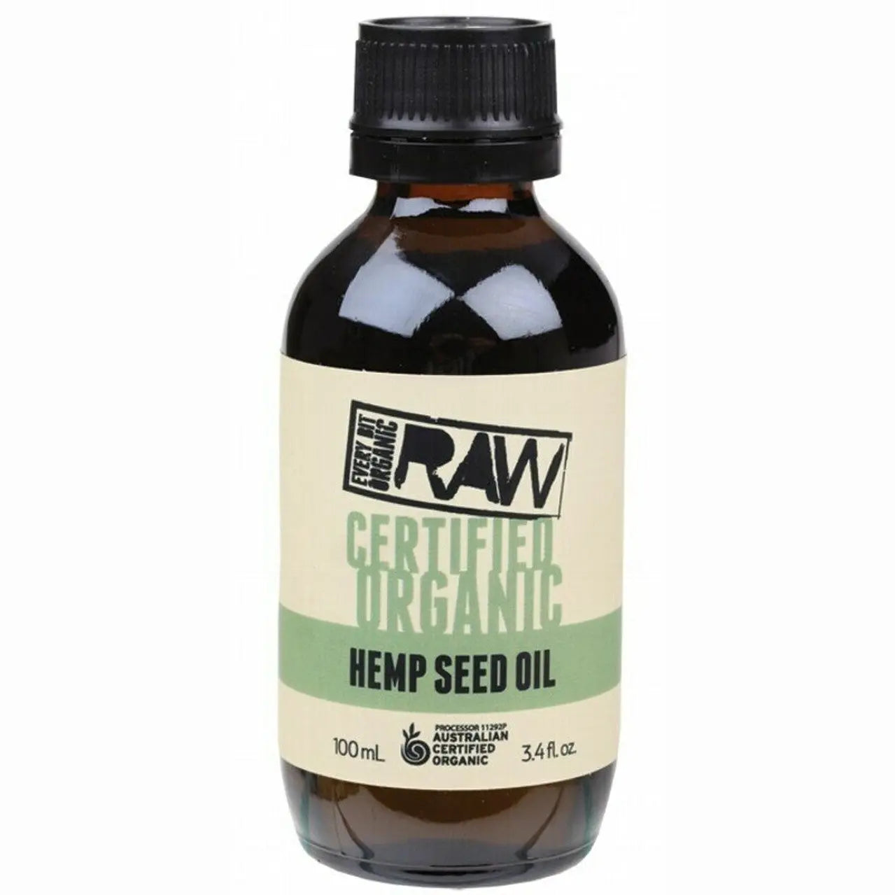 EVERY BIT ORGANIC RAW Hemp Seed Oil 100ml EVERY BIT