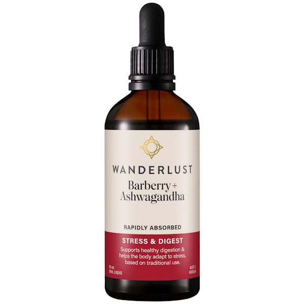 Wanderlust Barberry + Ashwagandha Drops 90ml