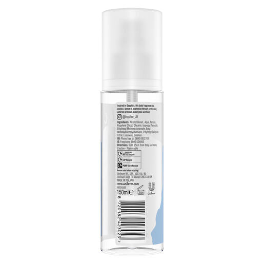 Impulse Body Mist Mist-ic Wide Awake 150ml