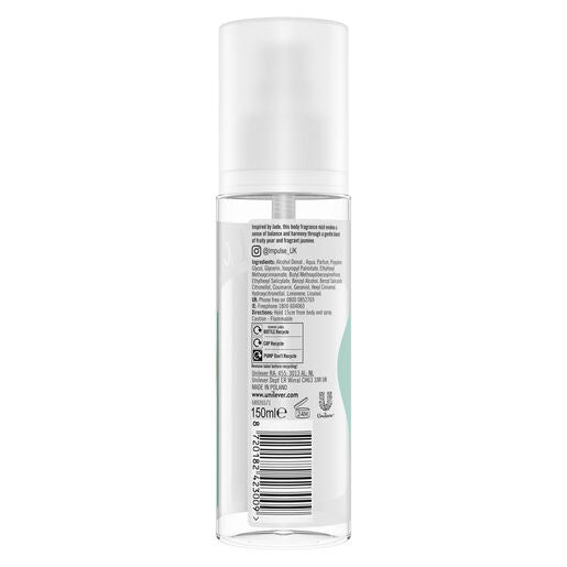Impulse Body Mist Mist-ic Balanced Mind 150ml