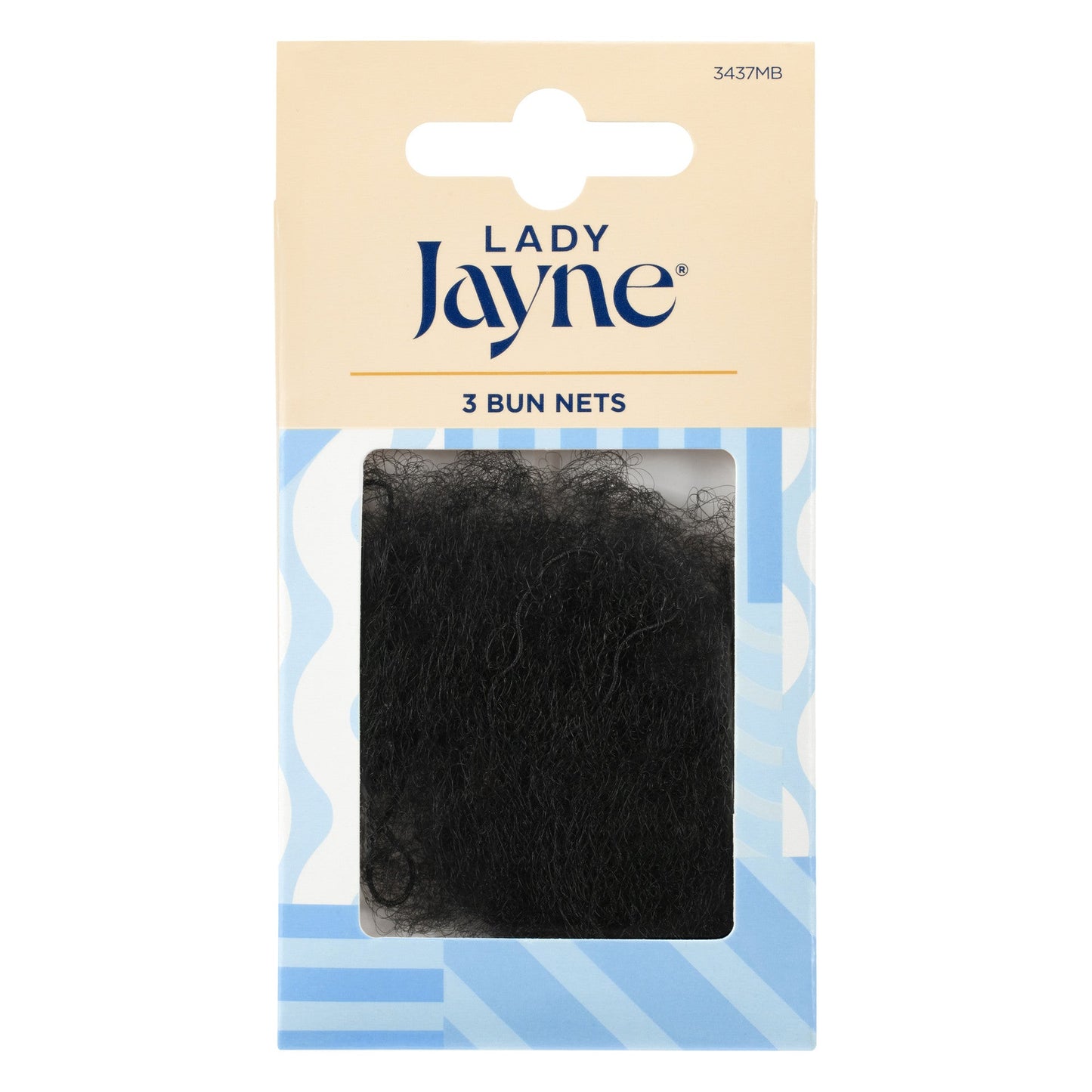 Lady Jayne Bun Net Medium Brown  Pk3