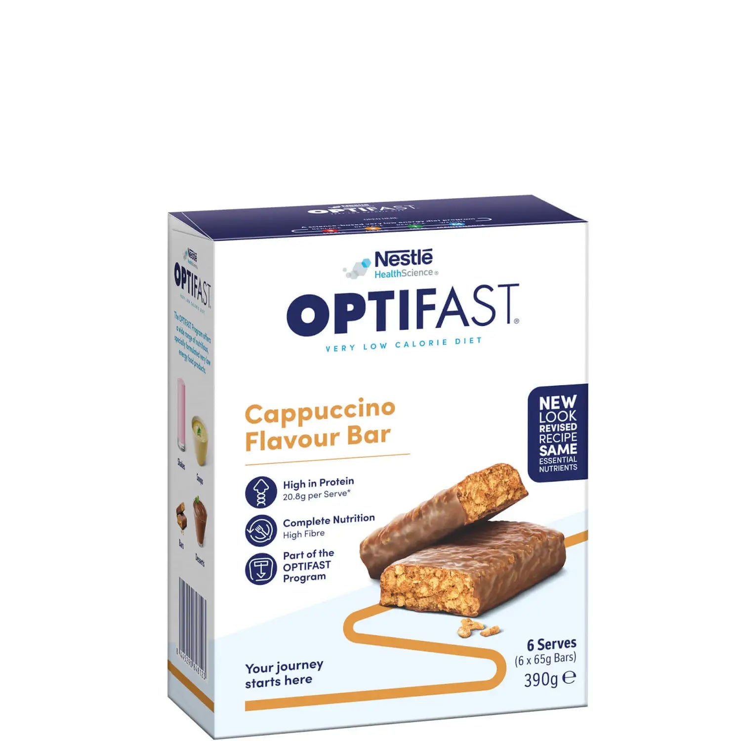 Optifast VLCD Bar Cappuccino 6x65g - Cutprice Online