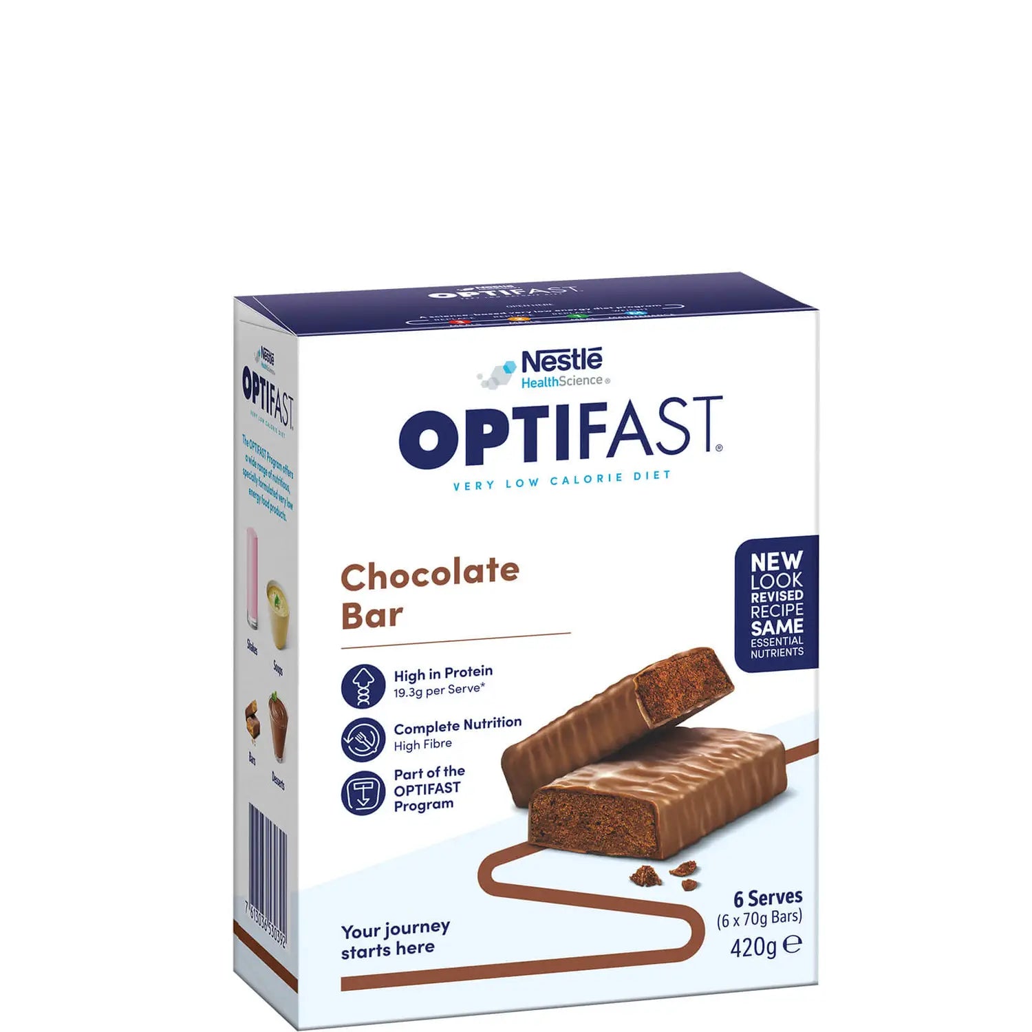 Optifast VLCD Bar Chocolate 6x70g - Cutprice Online