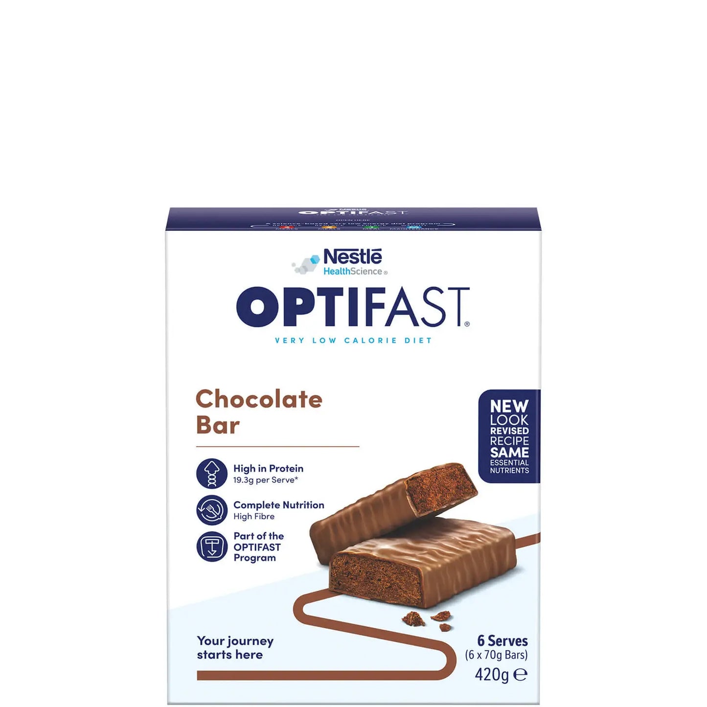 Optifast VLCD Bar Chocolate 6x70g - Cutprice Online