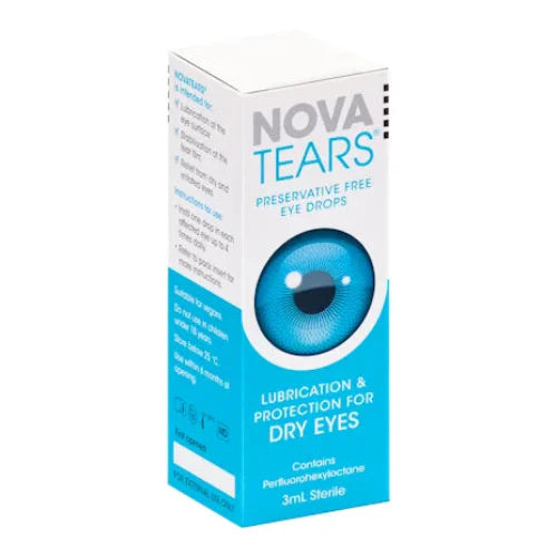 NovaTears Lubricating Eye Drops 3ml - Cutprice Online