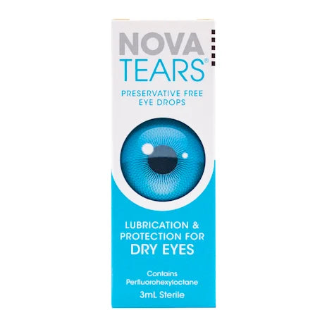 NovaTears Lubricating Eye Drops 3ml - Cutprice Online
